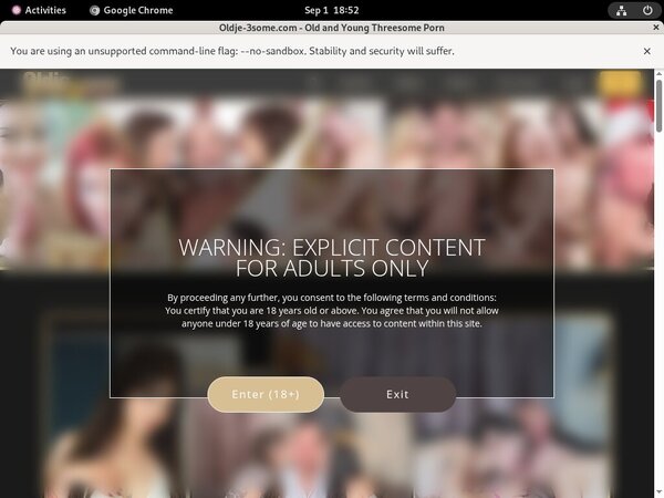 Oldje 3Some Euro Direct Debit