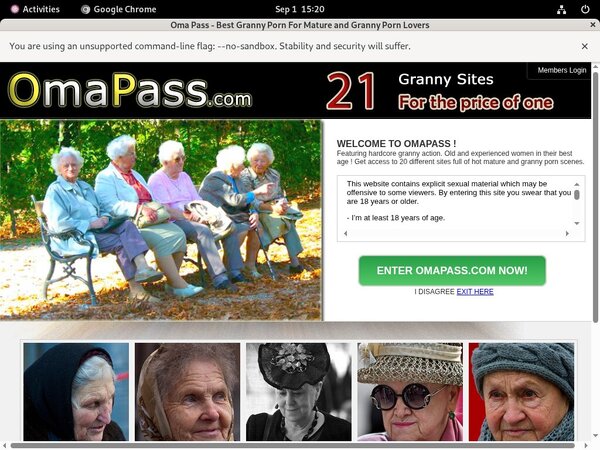 Oma Pass Yearly Membership