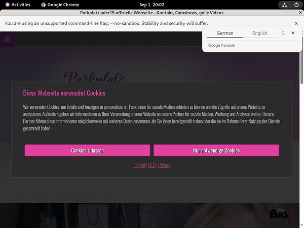 Parkplatzluder19.com Order Form