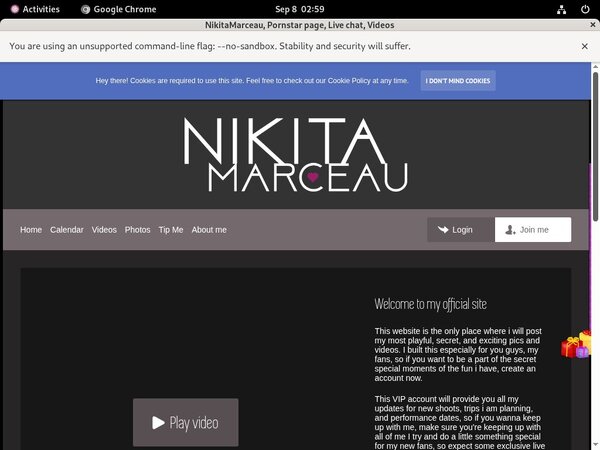 Paypal NikitaMarceau?