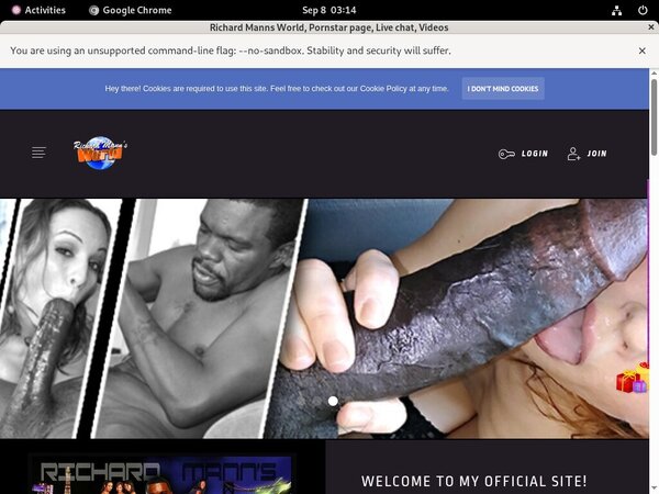 Richardmannsworldlive.modelcentro.com Reduced Rate