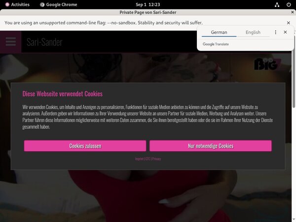 Sari-sander.com Lesbian