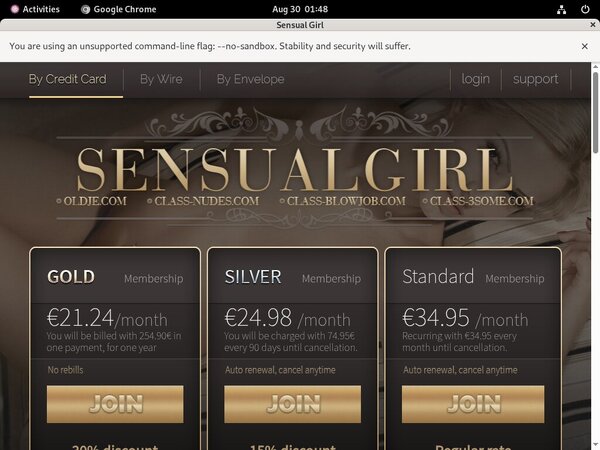 Sensual Girl Free Trial Url