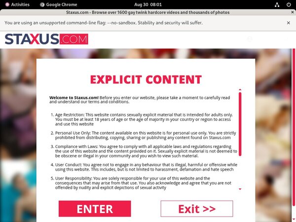 Staxus Usernames Staxus Usernames