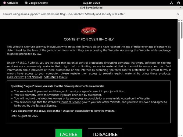 Str8boyzseduced.com Page