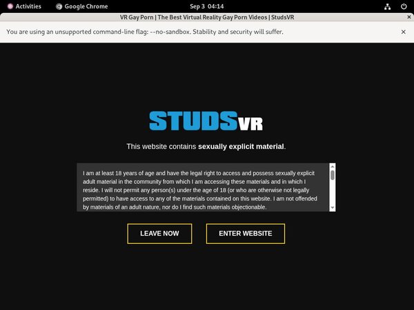 Studs VR Paysite Review