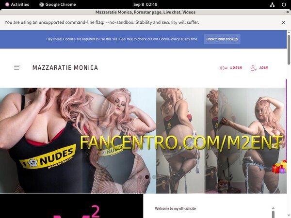 Subscribe To Mazzaratie Monica