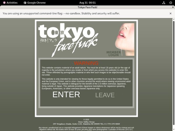 Tokyofacefuck.com Discount Linkcode