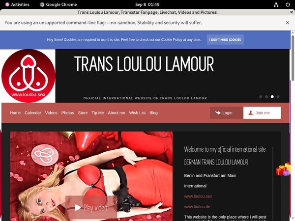 Trans Loulou Lamour Promo Link Code