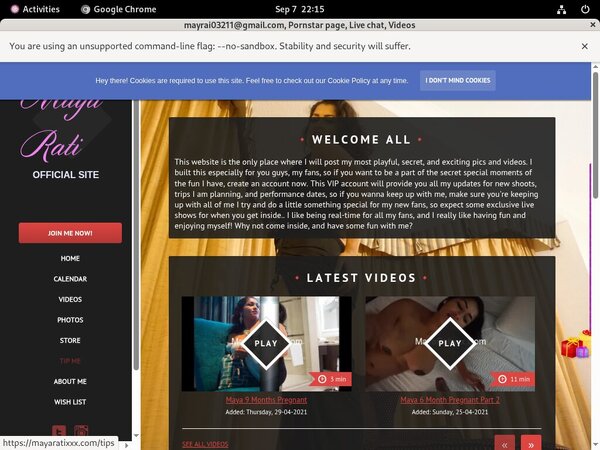 Trial Mayaratixxx.com