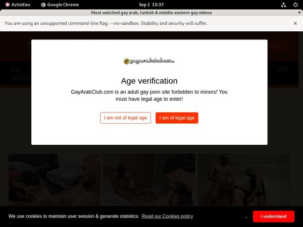 Username And Password For Gayarabclub.com
