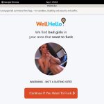 Wellhello.com Username Password