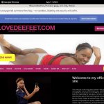 Welovedeefeet.com Limited Sale