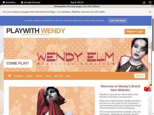 Wendy Elm Billing Page