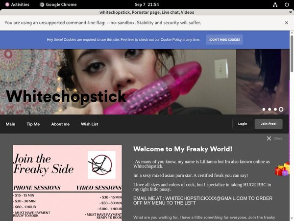 Whitechopstick Billing Form