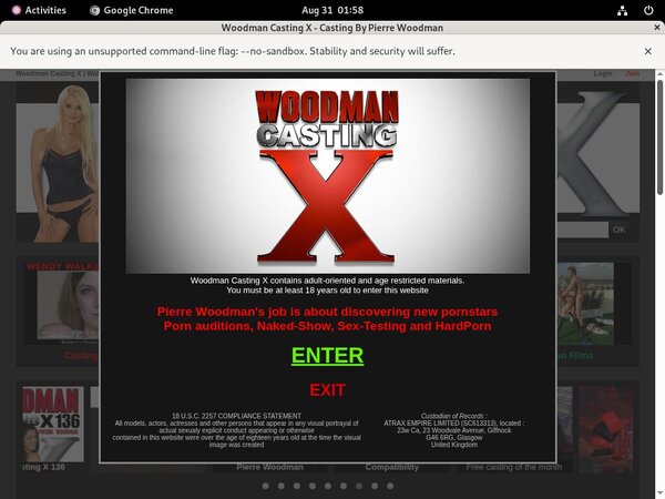 Woodmancastingx.com Day Trial