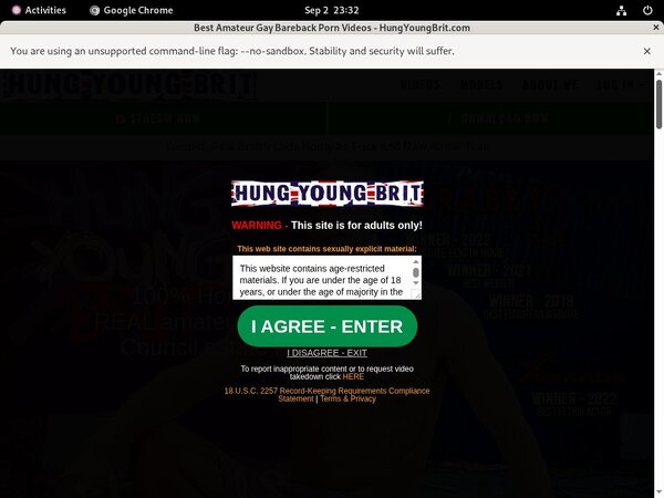 Free Account Of Hung Young Brit