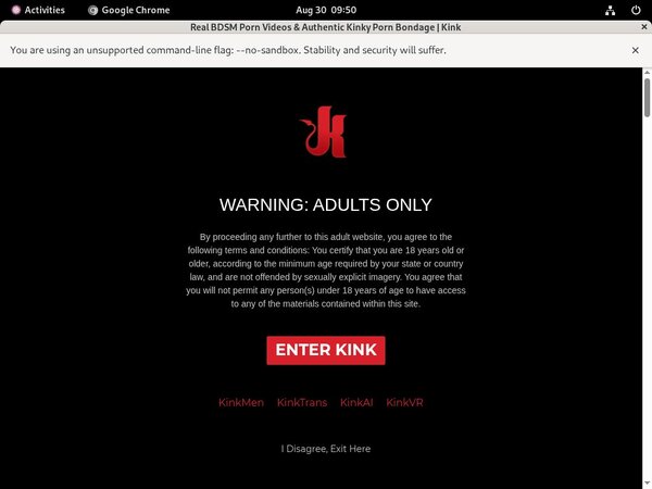 Kink Discount On